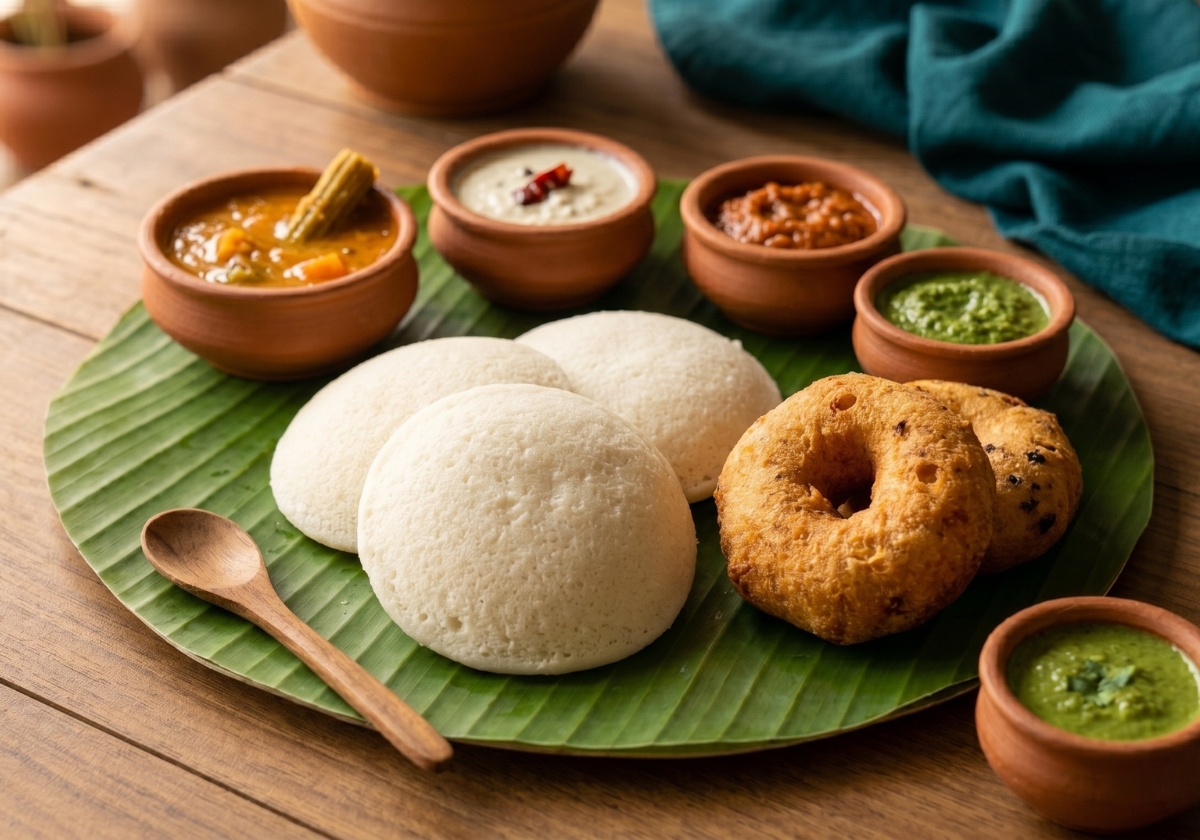 Idli and Vada