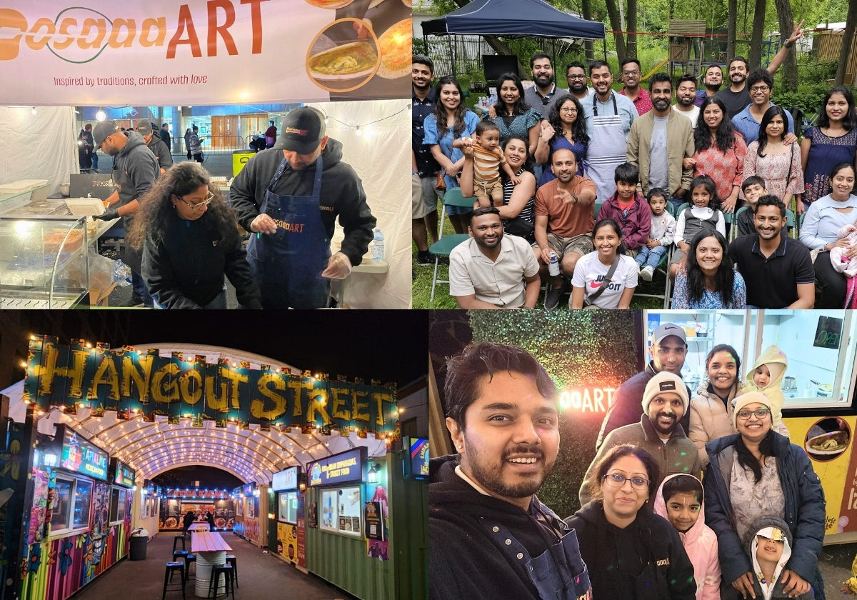 Arjun and Smithy — DosaaaART founders
